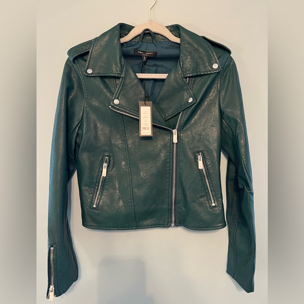 Romeo + Juliet Couture faux leather jacket
